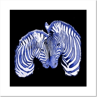 Zebra Lovers 3 Posters and Art